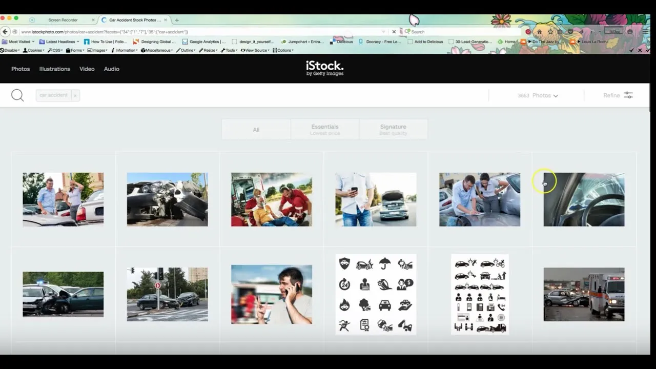 How to Use iStock A Tutorial for Selecting Images  YouTube