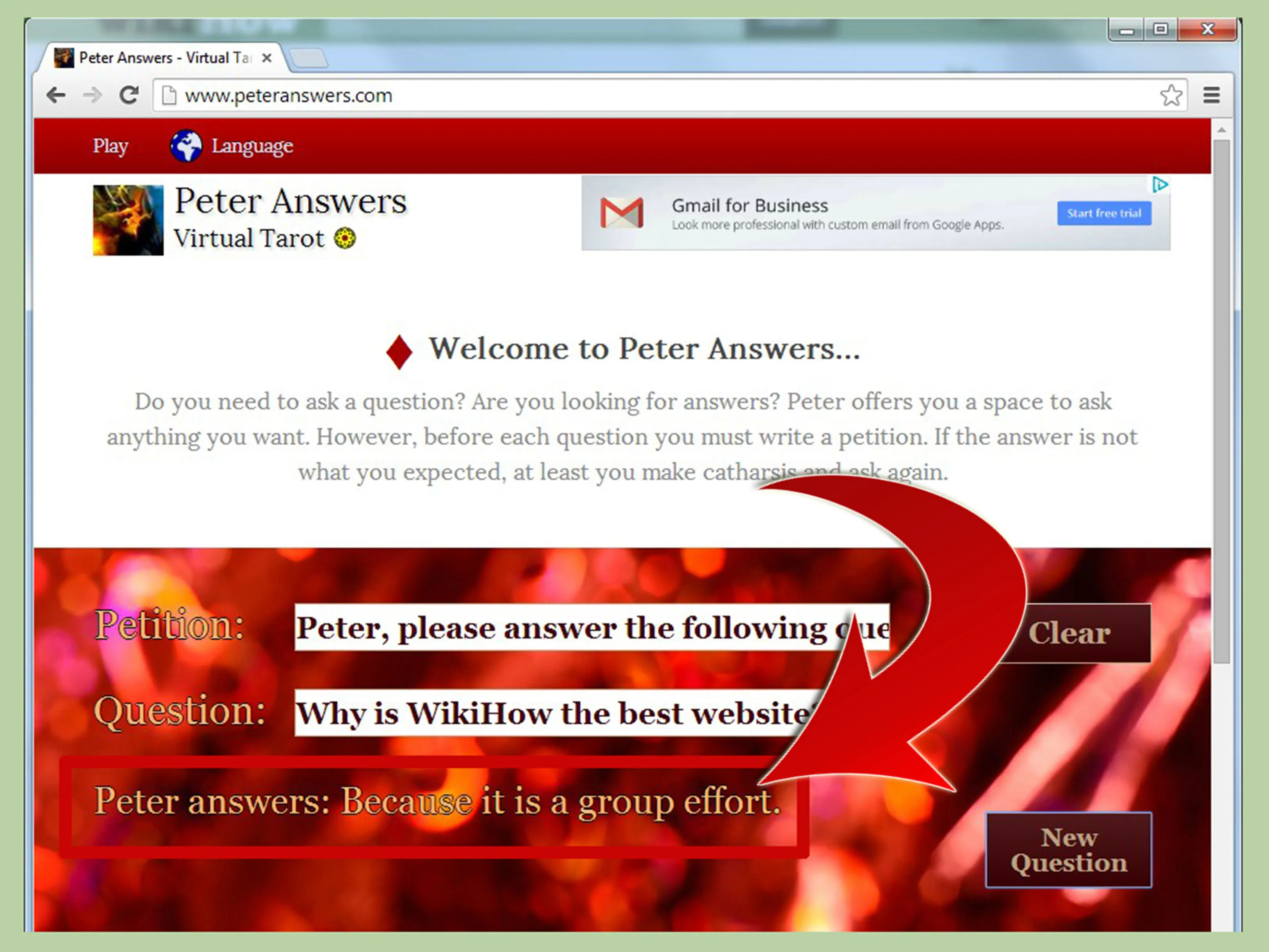 Mastering Peter Answers a Fun and Mysterious Online Trick