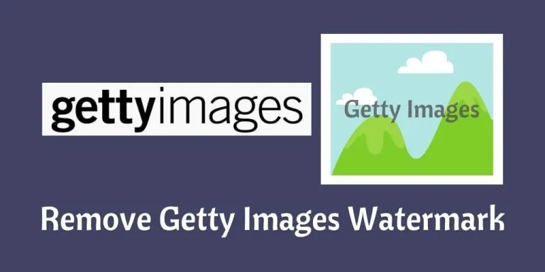 How to Remove Getty Images Watermark