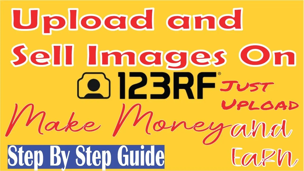 How To Upload Images Or Photos On 123RFCOM  How To Sell Images Online 