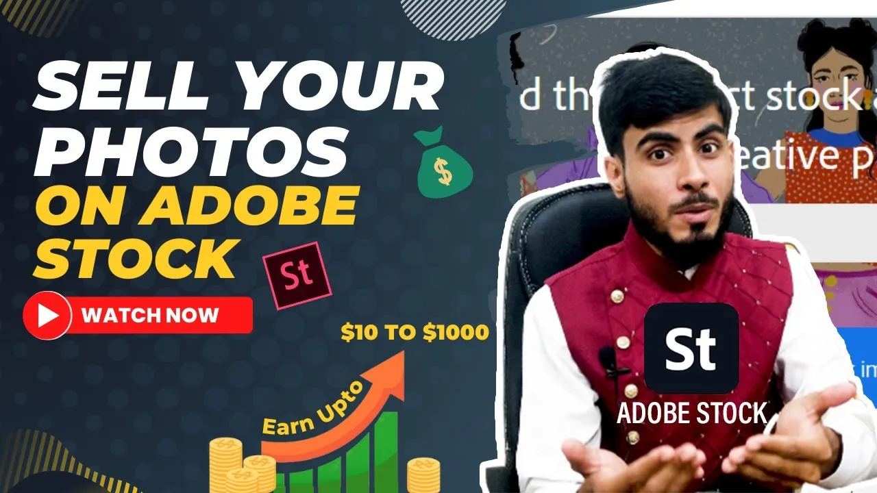 Sell your photos on Adobe Stock  Contributor analysis  tax form  YouTube