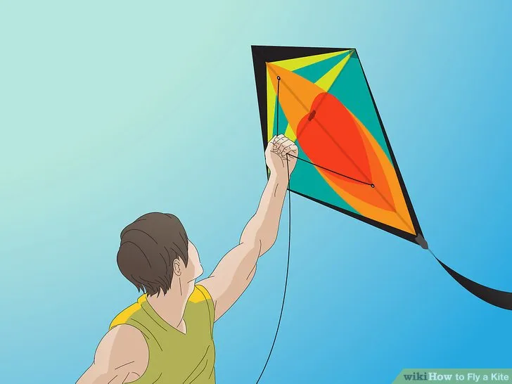 4 Ways to Fly a Kite  wikiHow