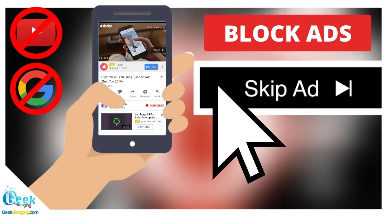 How to Block YoutubeGoogle Ads on Phone  No Root or Apps  YouTube