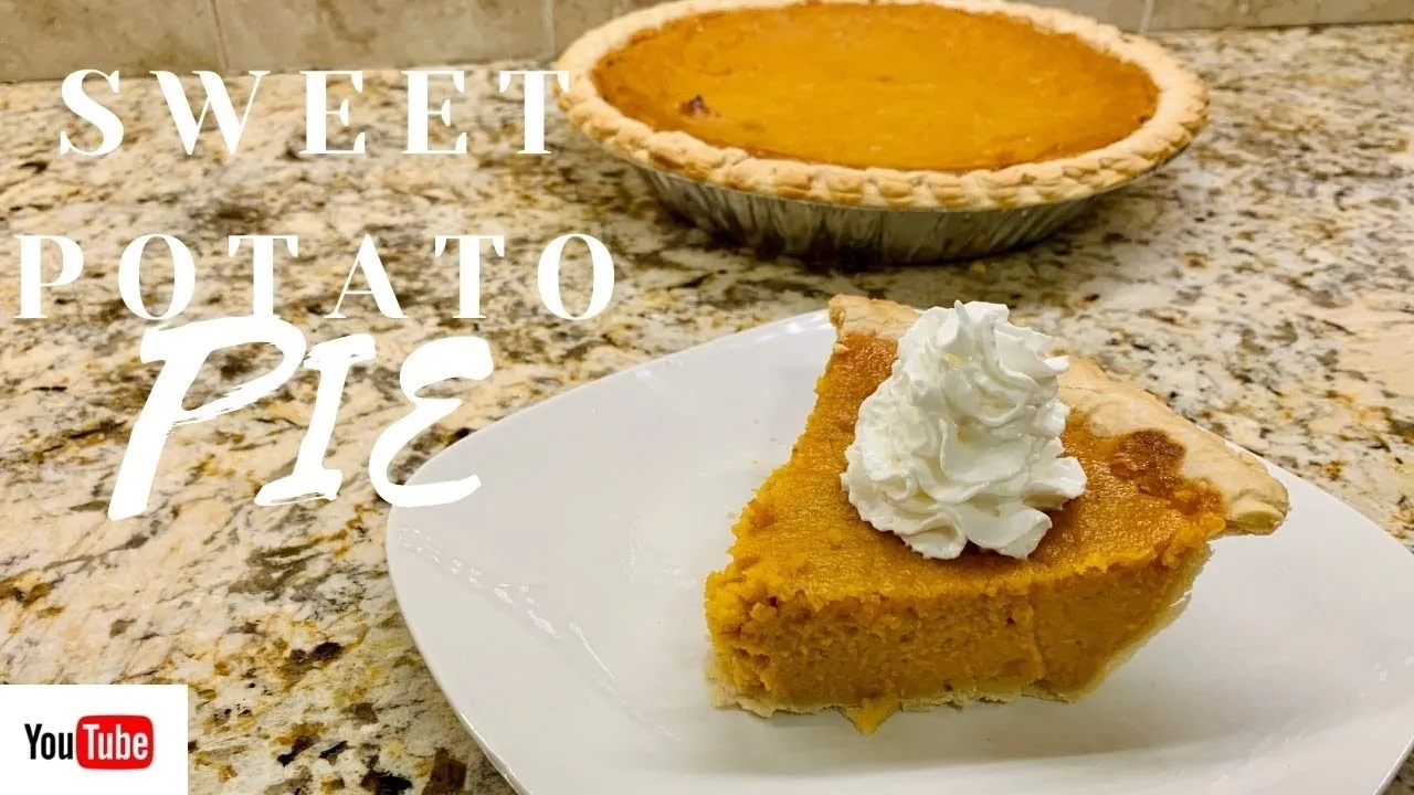 Easy Sweet Potato Pie  Step By Step Recipe  withme  YouTube