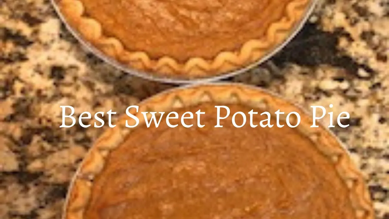 How To Best Sweet Potato Pie From Scratch  Quick  Easy  Vlogmas Day 