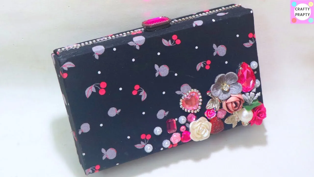 DIY Cute Purse Bag Clutch Bag No sew  CLUTCH PURSE MADE FROM 