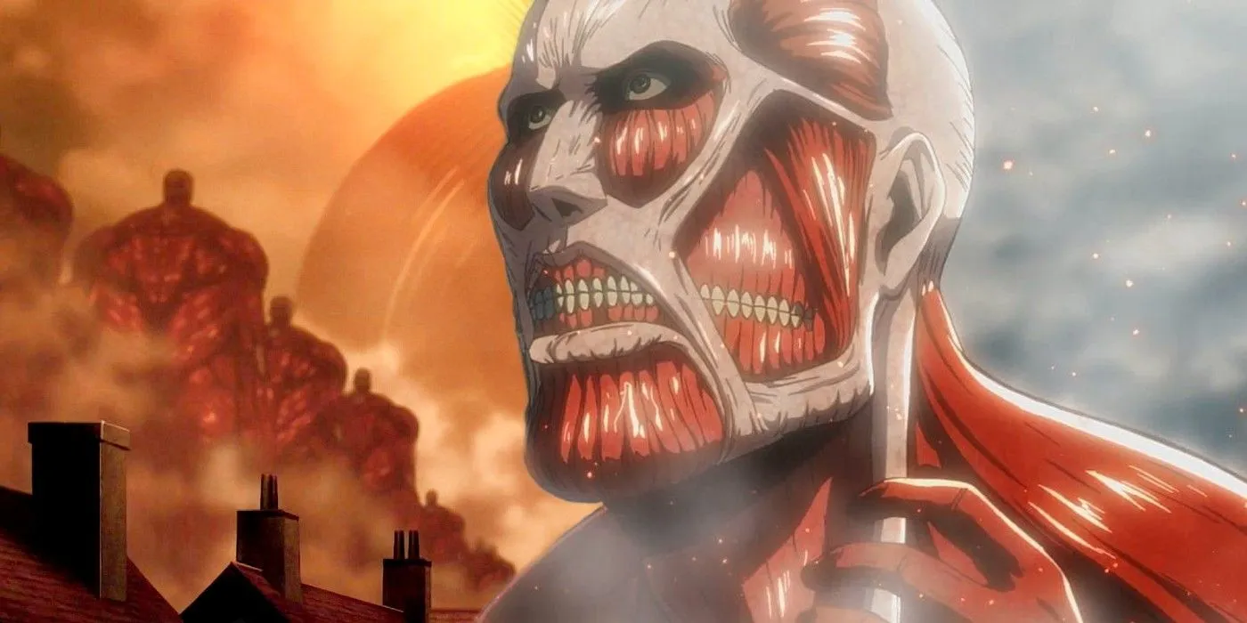 Is Attack On Titans Wall Rumbling Made Of Colossal Titans