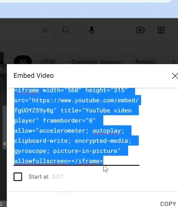 How to Autoplay a YouTube Video in HTML