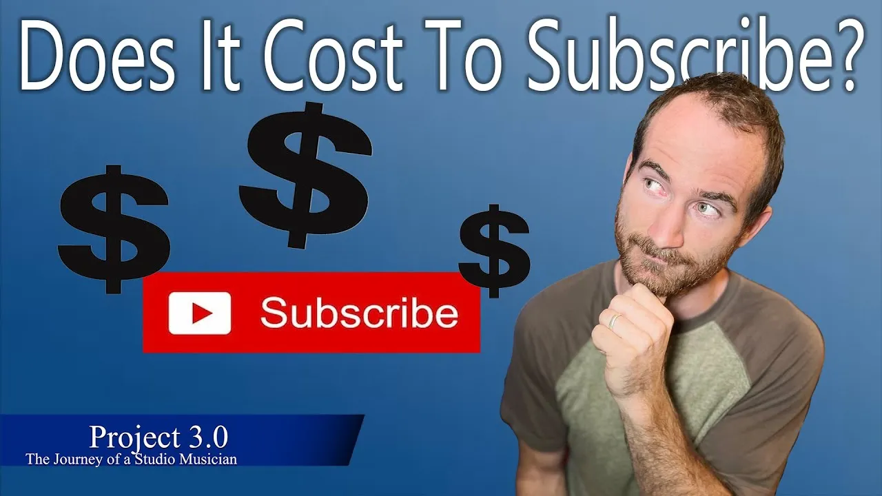Does it cost money to subscribe on YouTube  YouTube