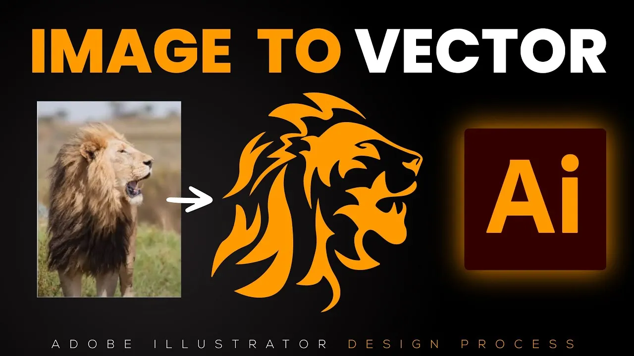 How to Draw Vector Art for Beginners  Image to vector Adobe 