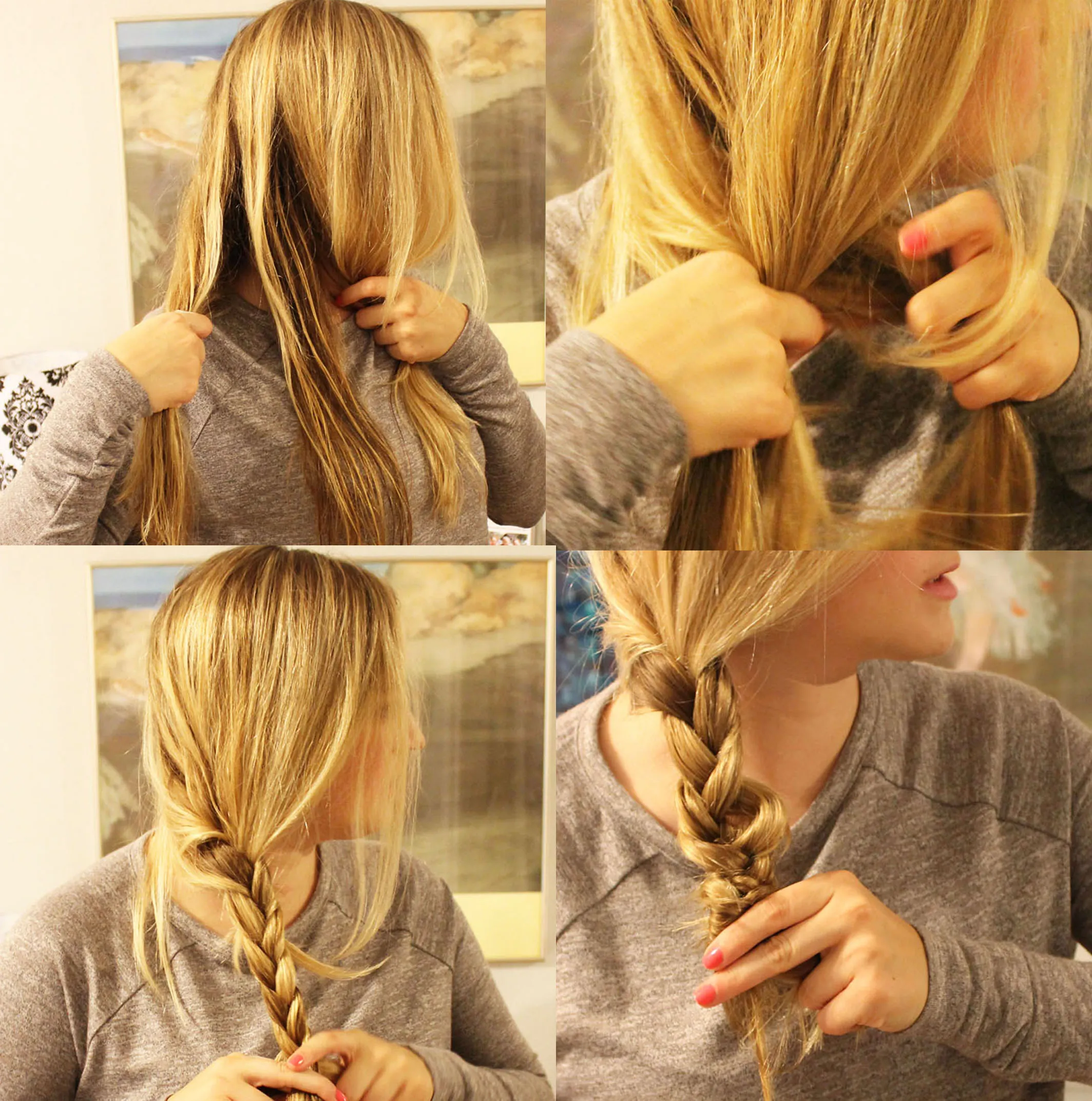 Easy Side Braid Hairstyling Tutorial