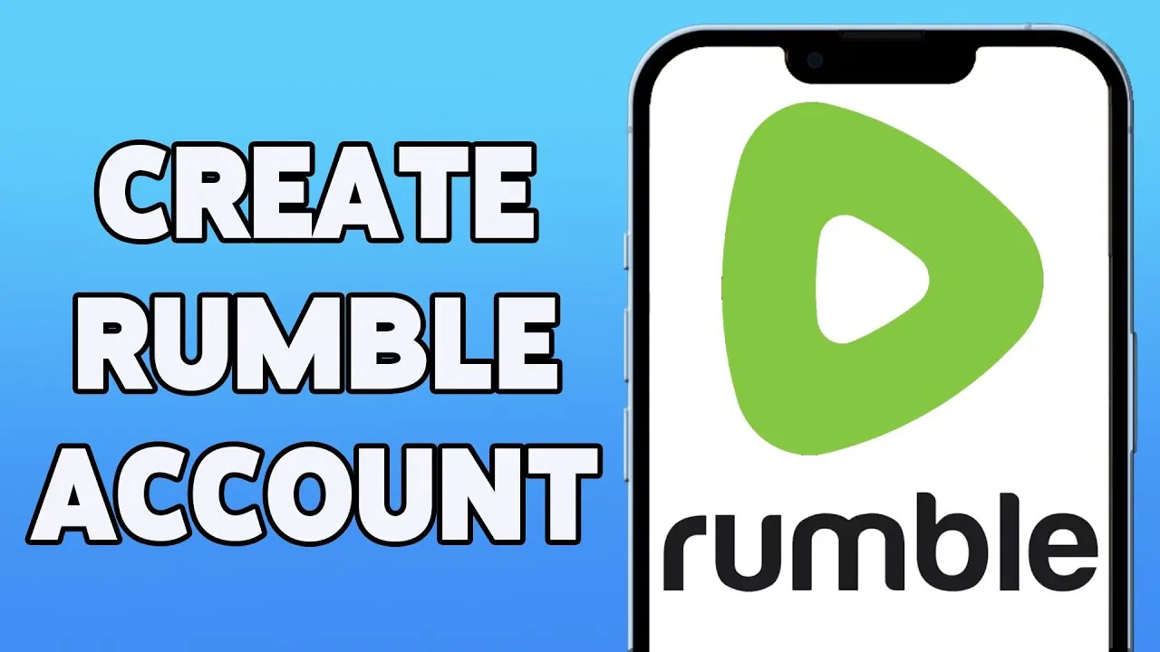 Rumble Account Registration Sign Up Guide 2023  Create Rumble Account 