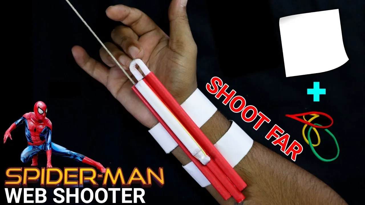 How to Create Spiderman Web Shooters with a Fun DIY Video