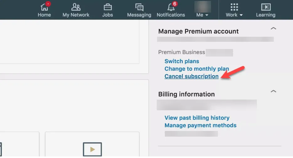  How to cancel LinkedIn Premium account  Bytepeaker