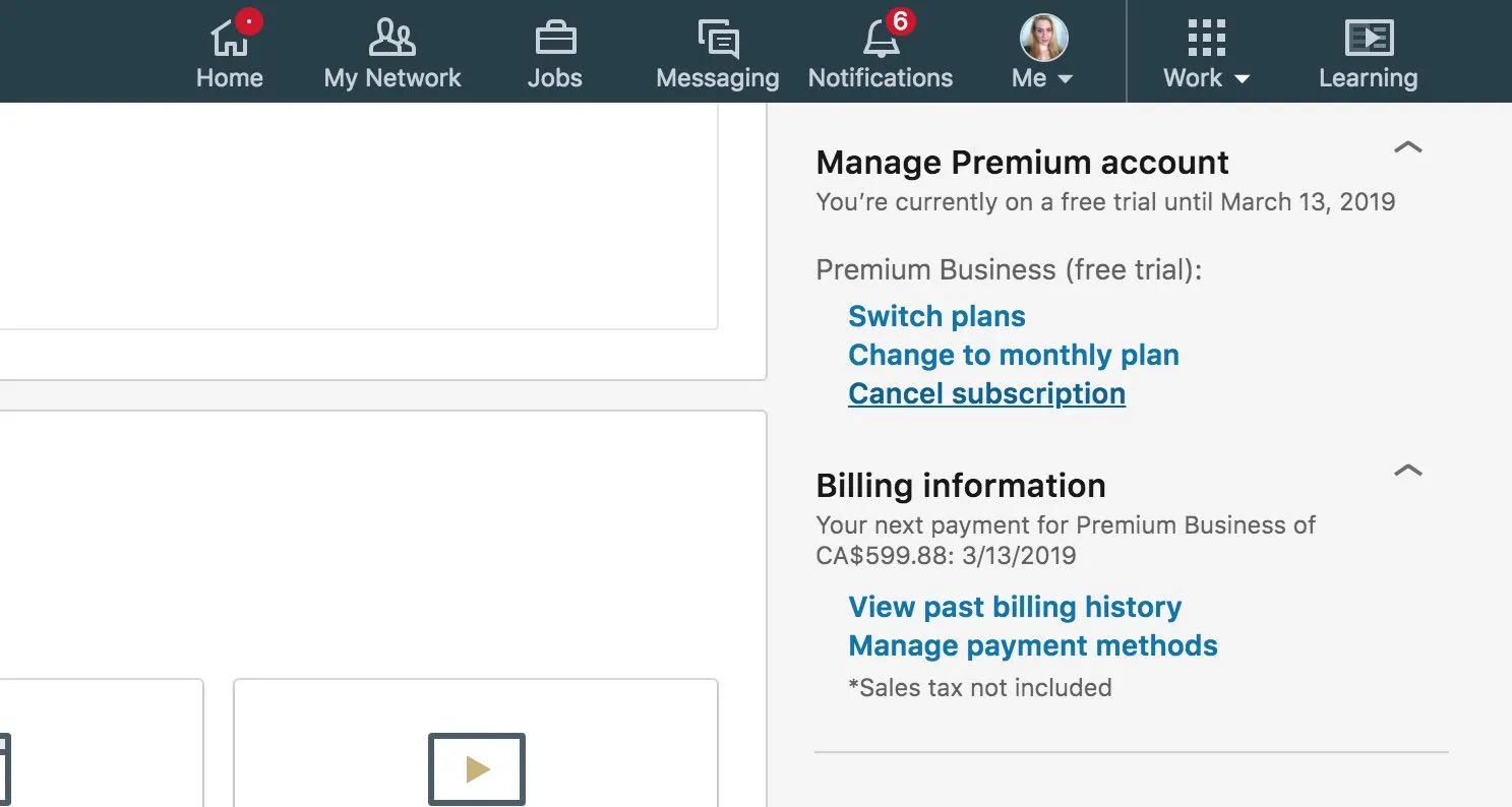 How to Cancel a LinkedIn Premium Subscription