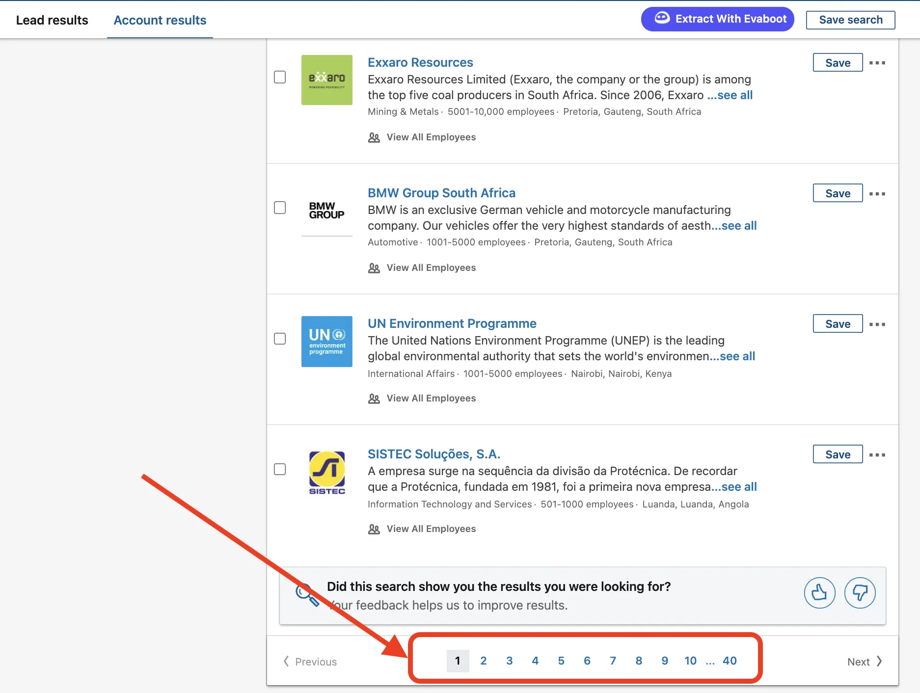 Exporting a List from LinkedIn Sales Navigator for Targeted Marketing