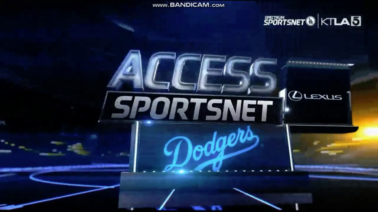 KTLA 5Spectrum SportsNet LA Access SportsNet Dodgers pregame show 