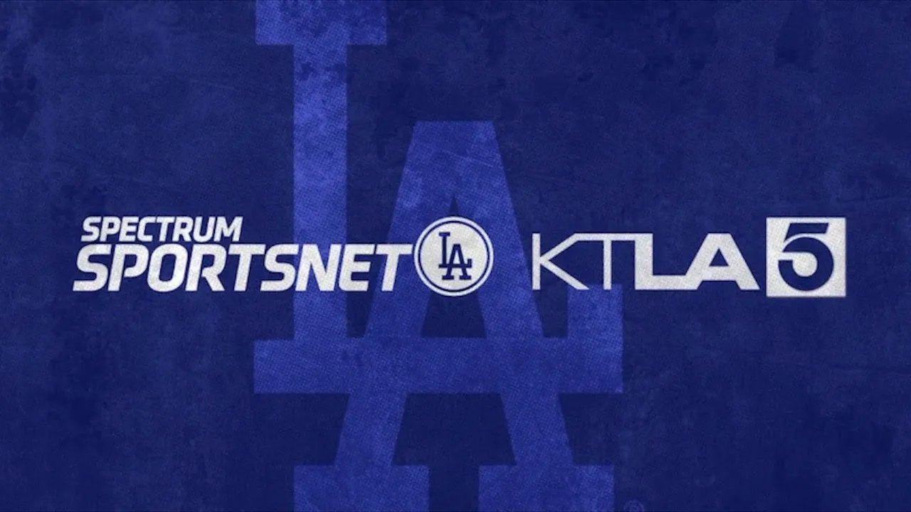 KTLA 5 Los Angeles Dodgers vs Giants Spectrum SportsNet LA Go Blue TV 