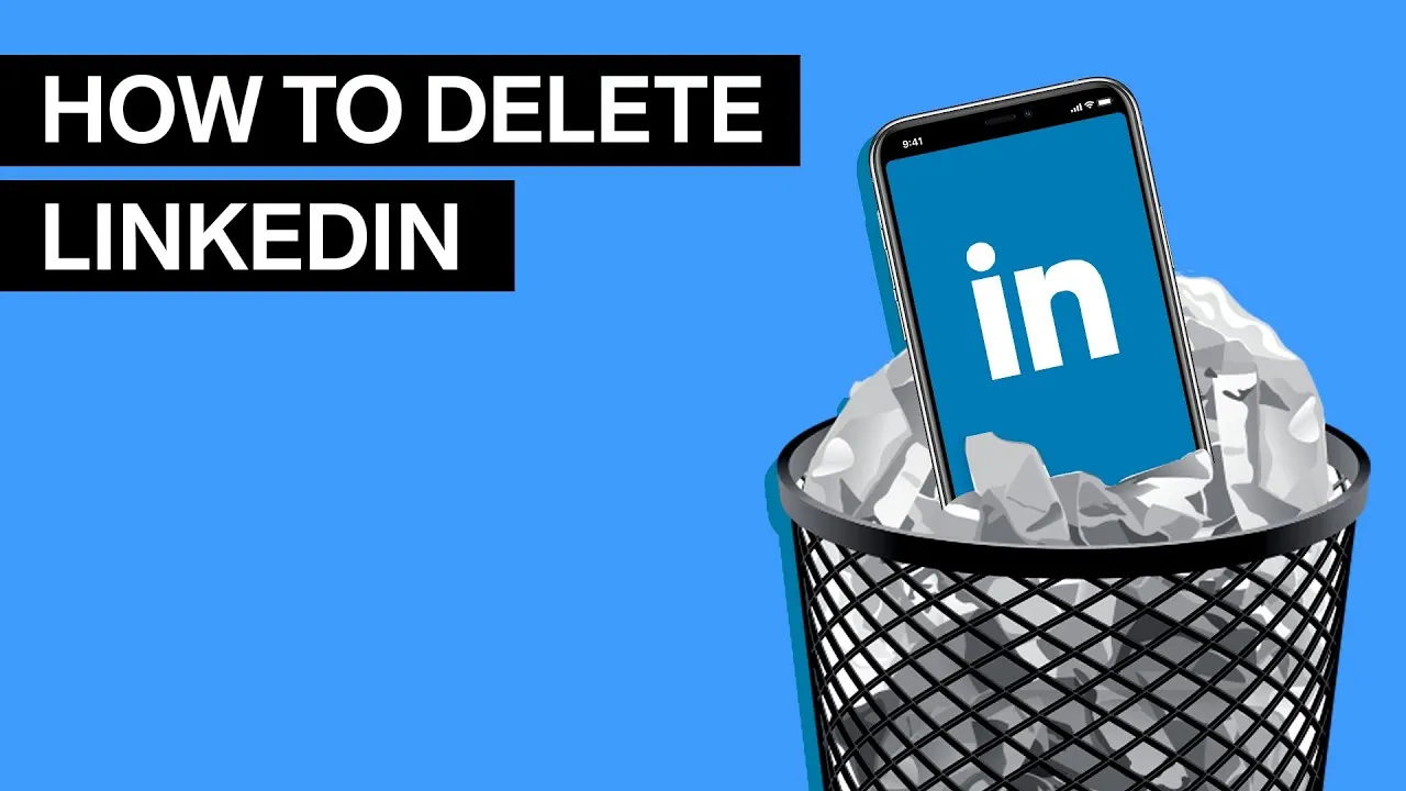 How To Delete Your LinkedIn Account 2022  YouTube