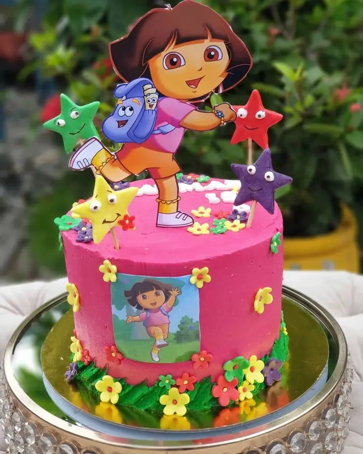 15 Amazing Dora Cake Ideas  Designs Some Are Really Impressive 