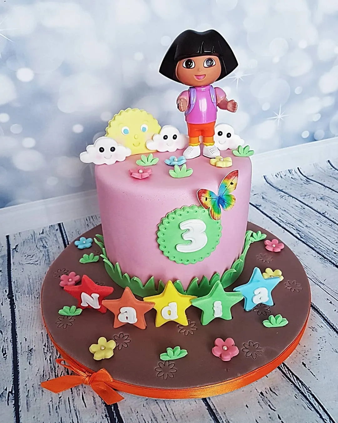 How to Make a Dora Cake Fun Cake Tutorial on Dailymotion