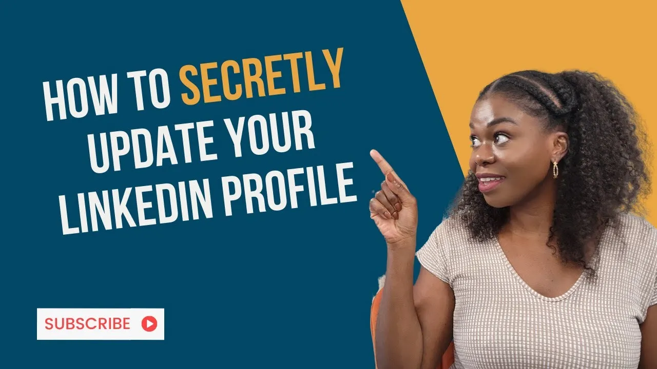 LinkedIn Quick Tip How to Update LinkedIn Profile Without Notifying 