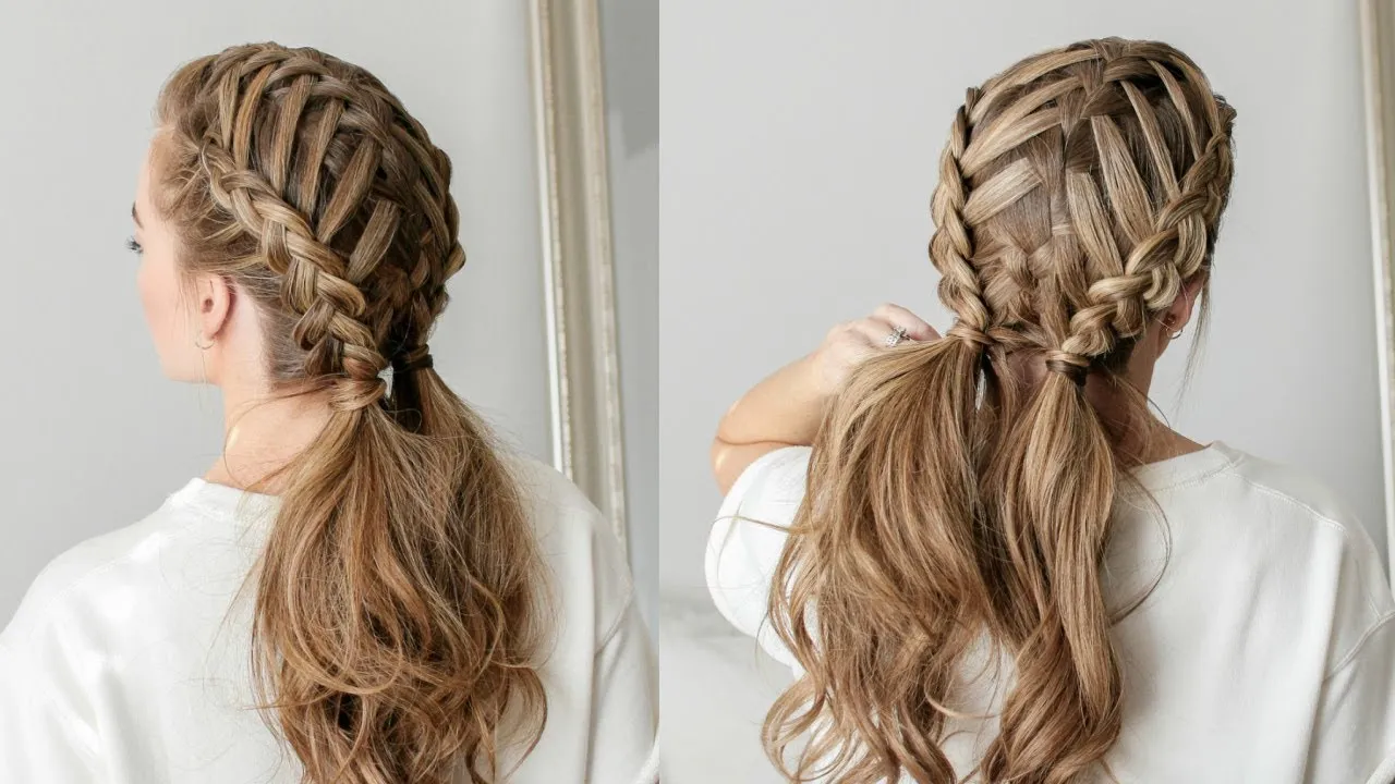 How To Create A Waterfall Braid For Beginners Easy Braided Hairstyles 