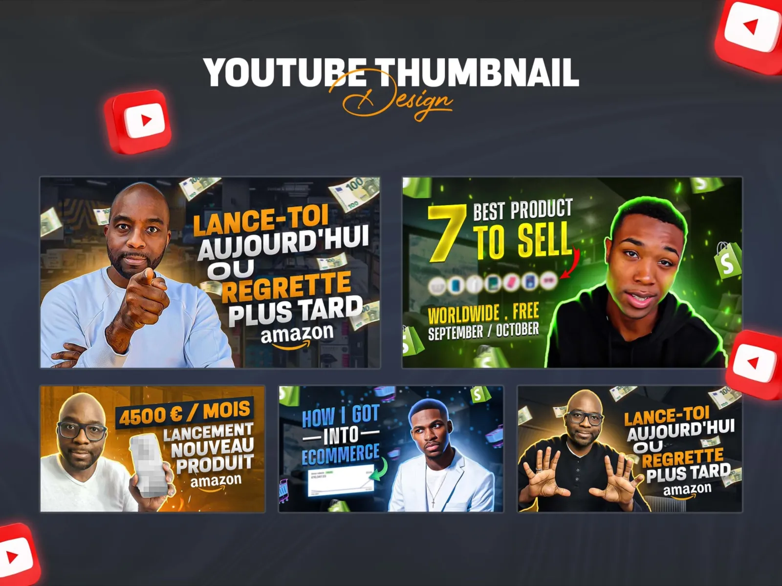 Dribbble  YouTube Thumbnail Dribbble 2jpg by Emamul Hossen