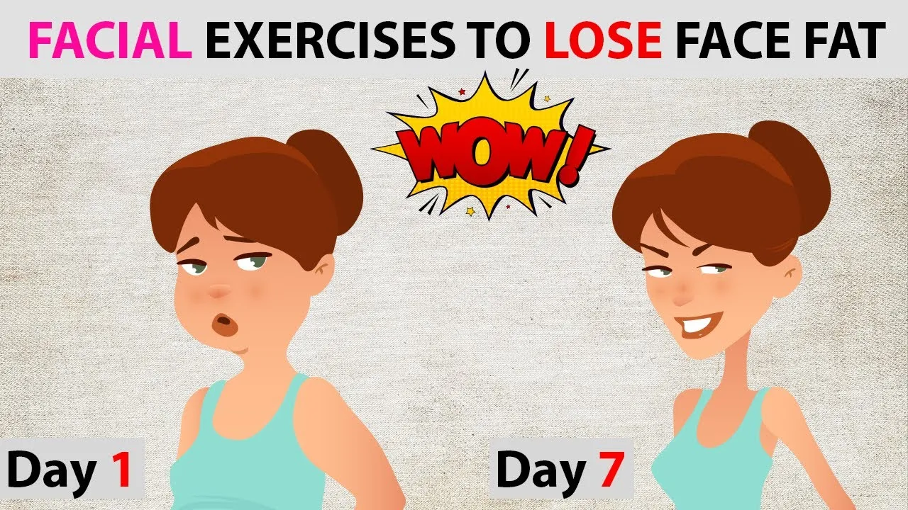 Exercises to Reduce Face Fat in a Week Using Dailymotion Help