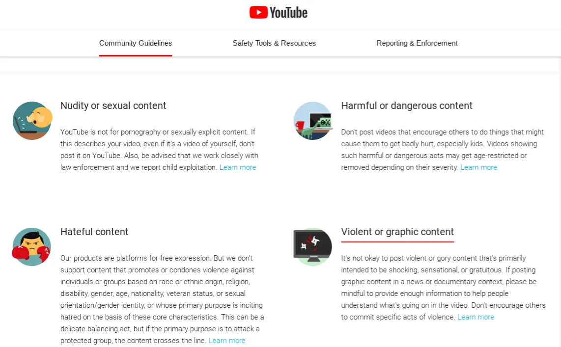 YouTube increasing policy enforcement around dangerous pranks custom 