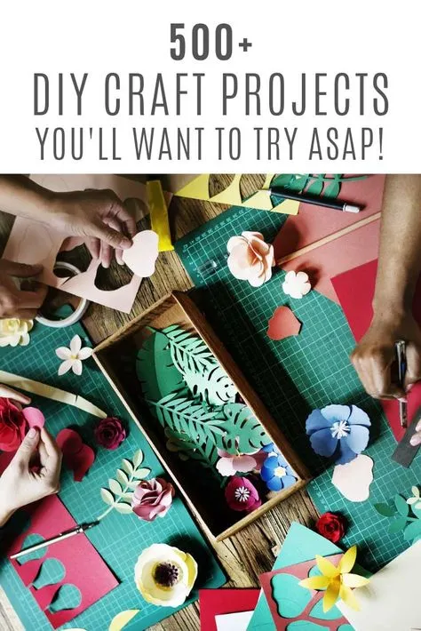 500 Creative DIY Projects to Help You Get Your Craft On With images 