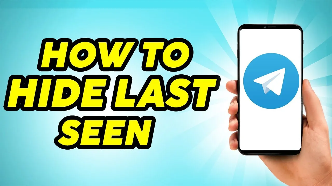 How to Hide Last Seen on Telegram  Hide Online Status  YouTube