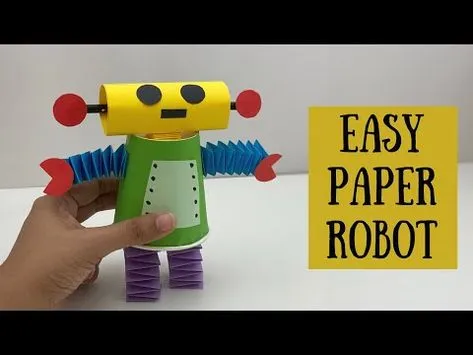 How to Create a Moving Paper Robot with Dailymotion's Creative Craft Guide