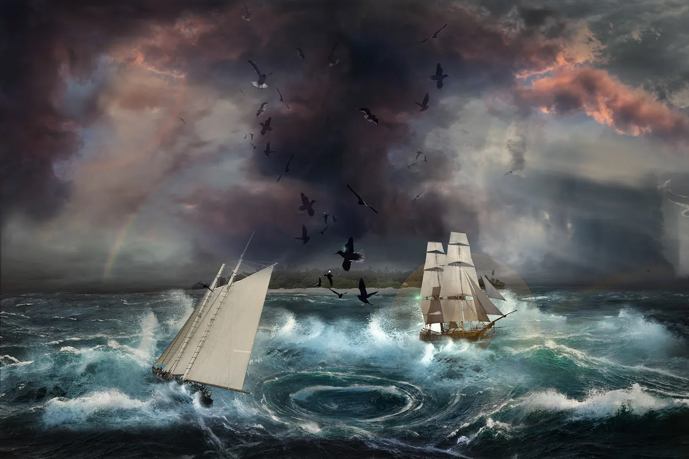 The Storm  Adobe Take Ten Challenge taketencontest  Behance