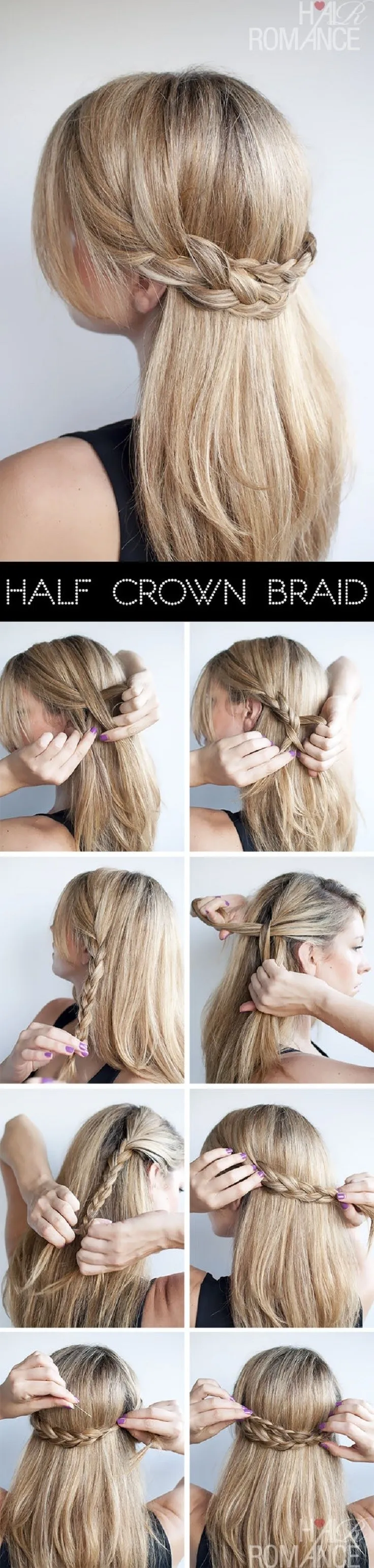 How to Make Braids in Your Hair with Easy Hair Tutorials on Dailymotion