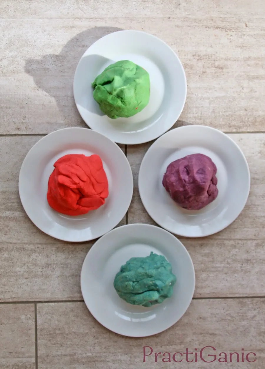 5 Minute Homemade Playdough without Cream of Tartar  PractiGanic 