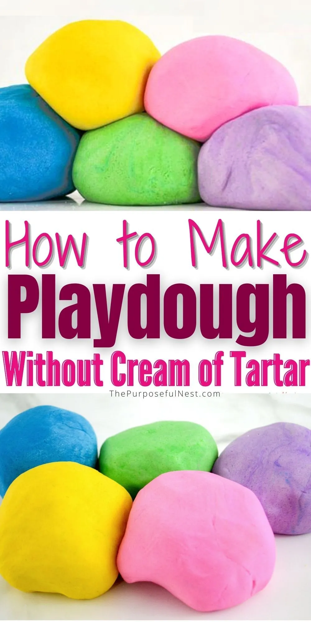 How to Make Playdough Without Cream of Tartar