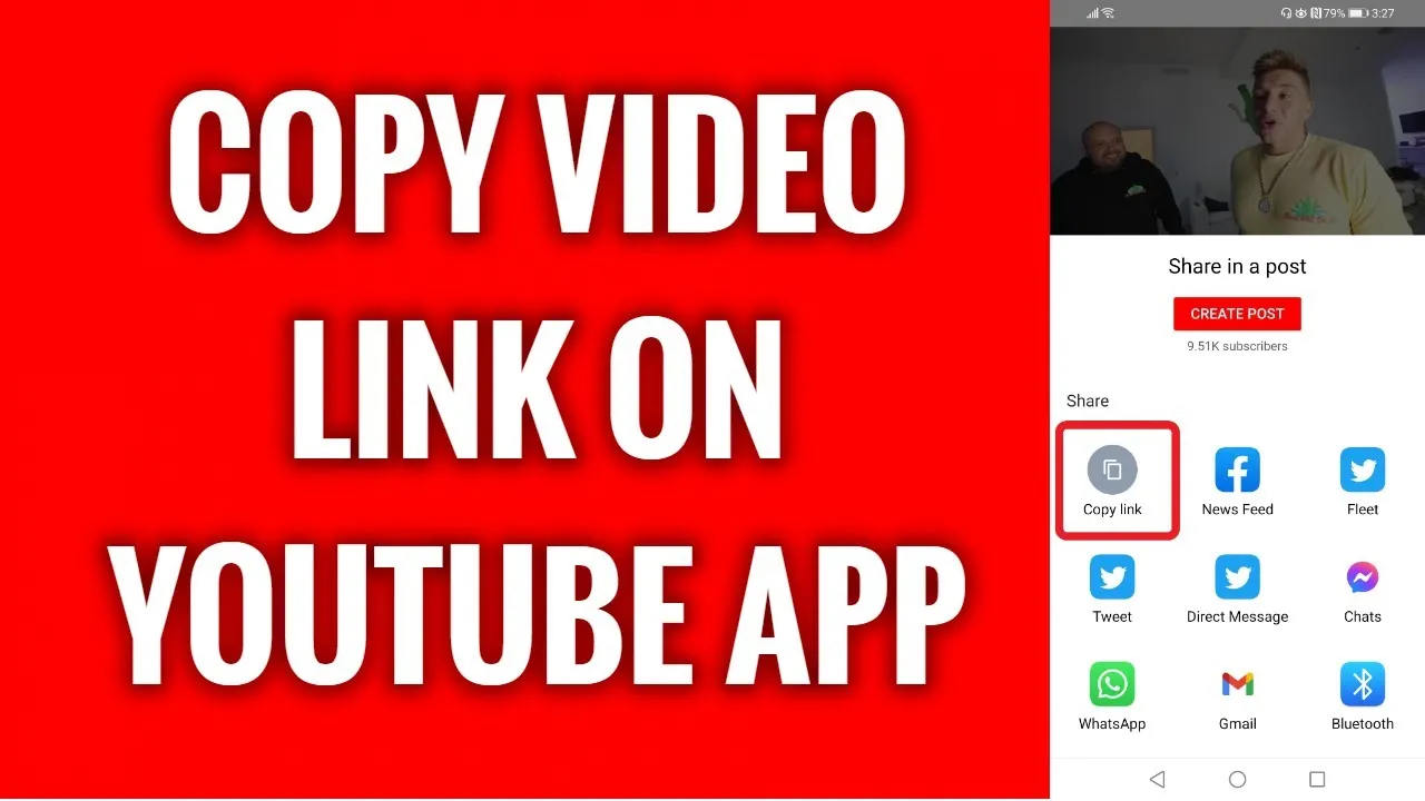 How to Easily Copy a YouTube Video Link