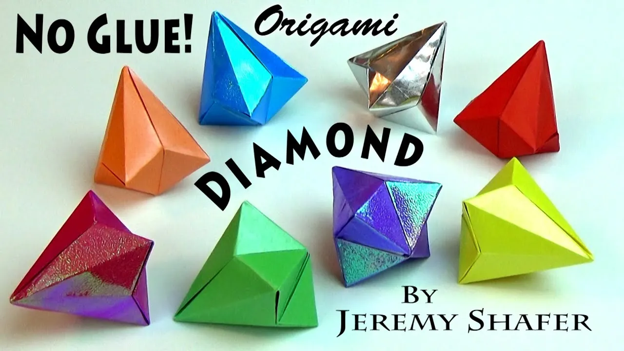 Craft a Stunning Origami Diamond with This Step-by-Step Guide