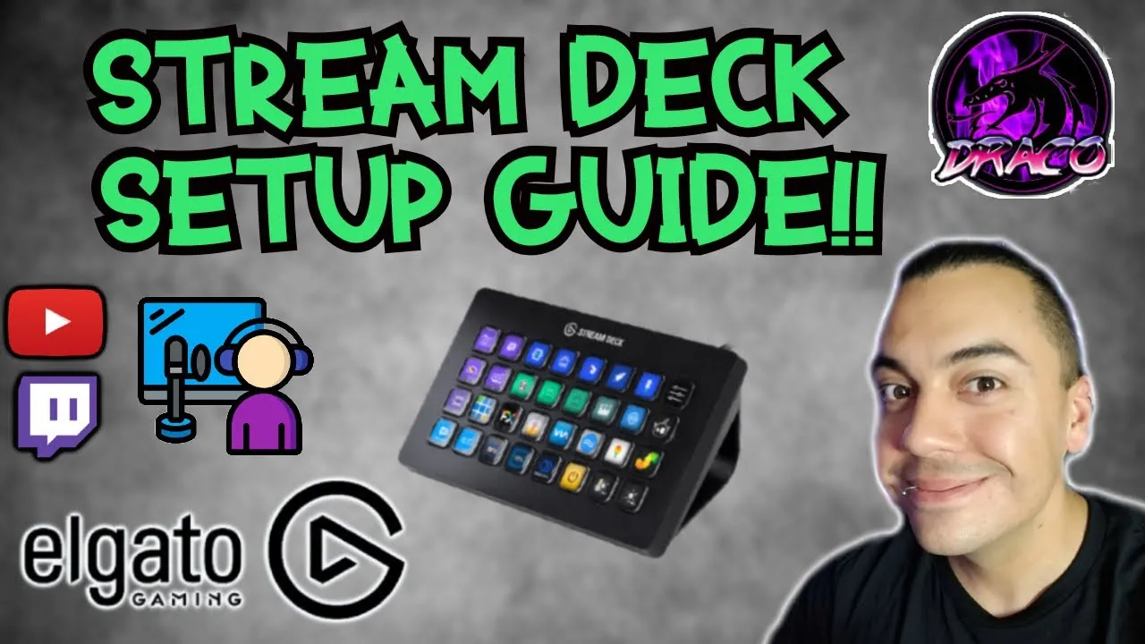 How to Use The ELGATO STREAM DECK Setup Guide Tutorial  YouTube