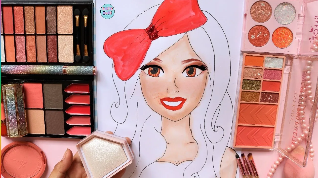 How to Create Doll Makeup with Fun Crafting Ideas