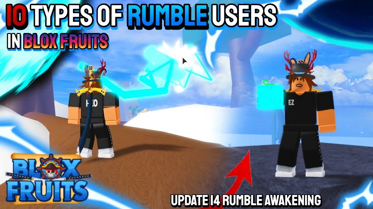 10 Types of Rumble Users in Blox Fruits UPDATE 14  YouTube