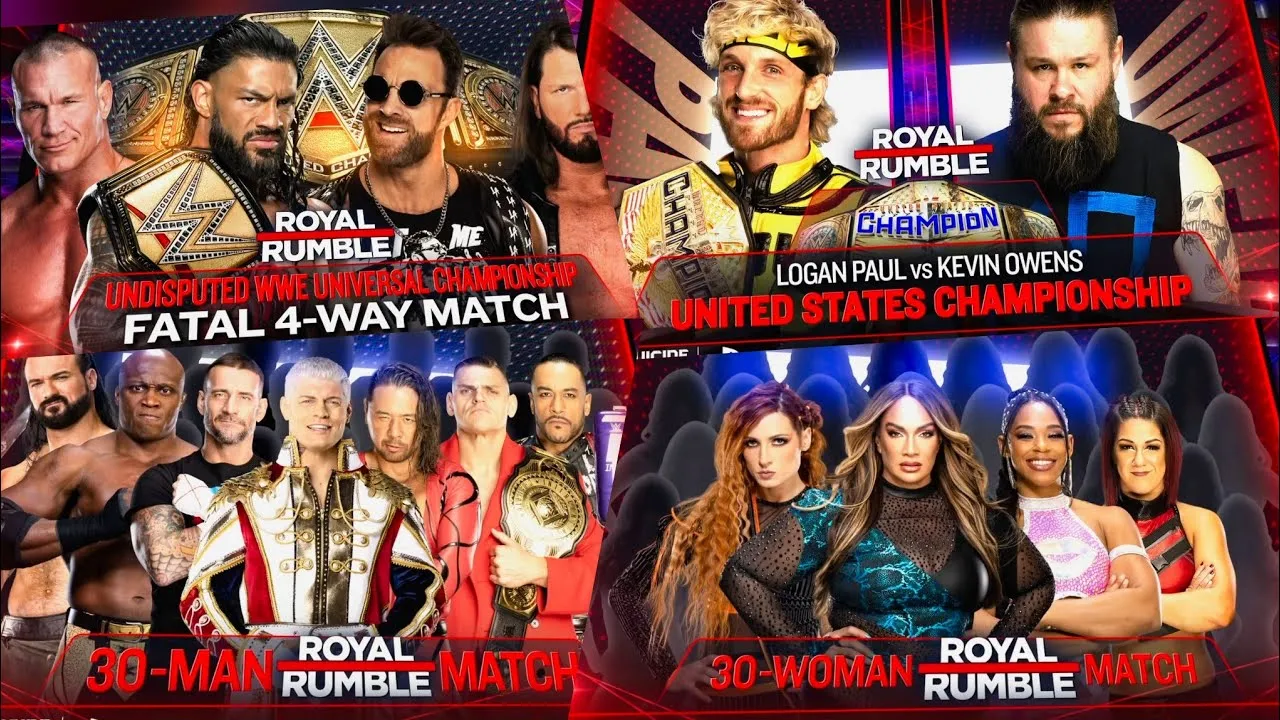 WWE Royal Rumble 2024 Duration and Highlights to Anticipate