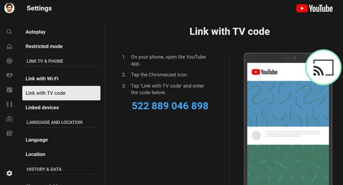 How to Cast YouTube from Phone to PC