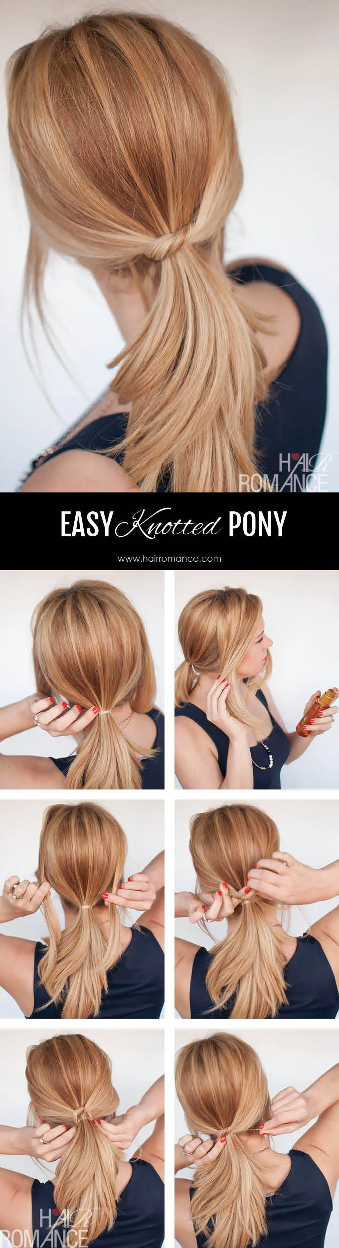 3 chic ponytail tutorials to lift your everyday hair game  Hair Romance