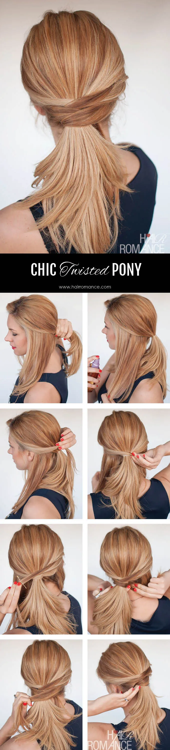 Learn to Create Ponytail Hairstyles with Dailymotion Videos