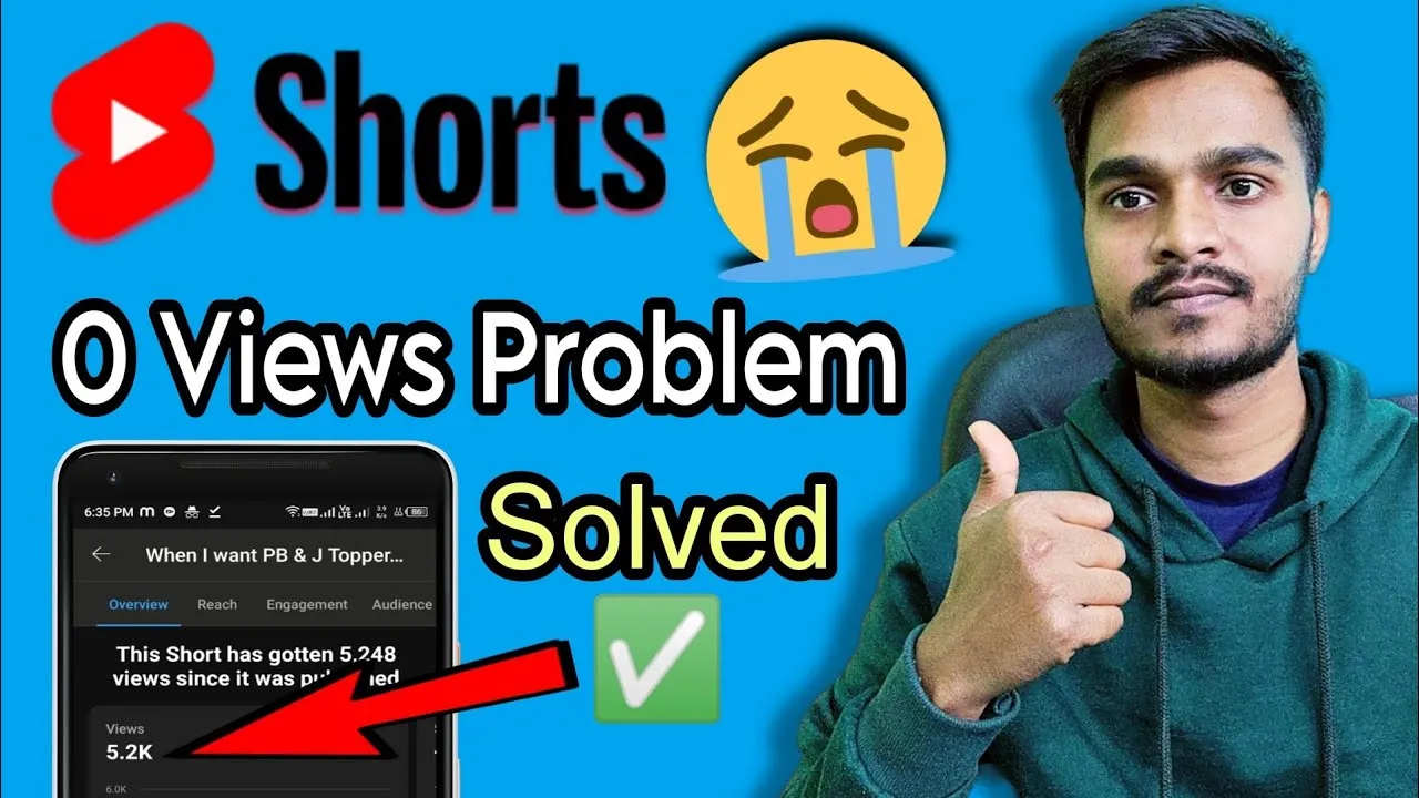 Youtube shorts 0 Views stuck problem  100 solution for no views on 