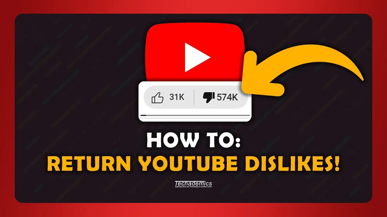 How To See The Dislikes On YouTube  Tutorial  YouTube