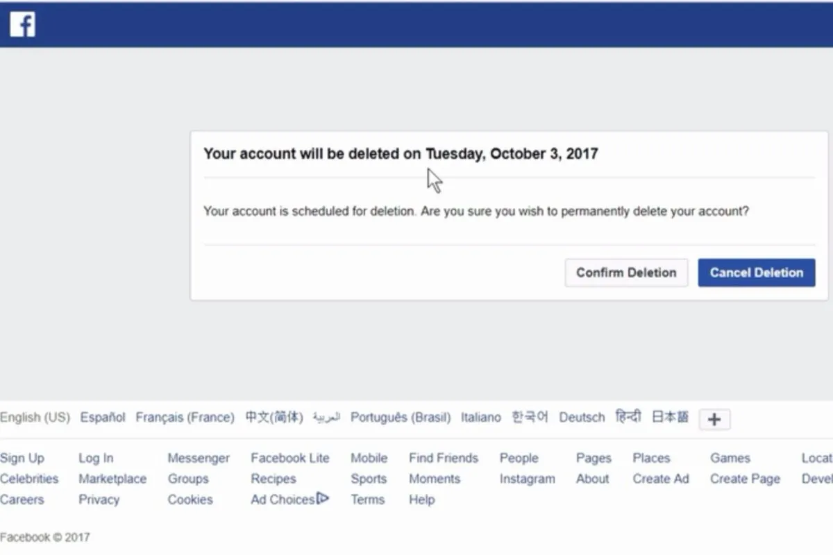 How to Delete Your Facebook Account Using Dailymotion Guide