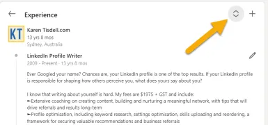 Ultimate Guide to the LinkedIn Experience Section  Karen Tisdell